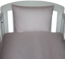 Junior sengetøj, striber lyserød - Nørgaard Madsen