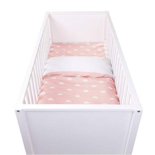 Junior sengetøj, Snoozy Clouds Rosa - Childhome thumbnail
