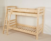 Køjeseng 2 etager, 70 x 200 cm hvid god løsning til mindre ...