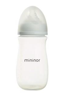 Sutteflaske i plast, 0m+ - Mininor