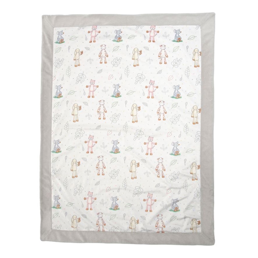 Diinglisar tæppe med dyr