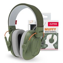 Alpine høreværn til børn 5 - 16 år - Green