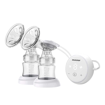 Brystpumpe dobbelt genopladelig - Mininor