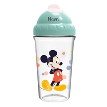 Sugerørsdrikkeflaske Mickey Mouse MED NAVN