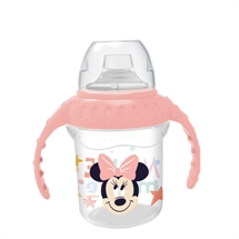 Babykop med drikketud og Minnie Mouse motiv