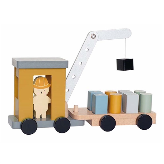 Kranbil i træ - Jabadabado