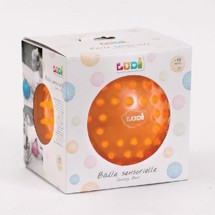 Sansebold med massageknopper i orange fra Ludi