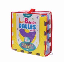 Skumlegetæppe med tal fra Ludi