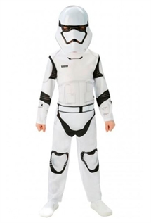 ⚡️ Star Wars® Stormtrooper Kostume til Børn – Bliv en Ægte Galaktisk Soldat 5-6 år